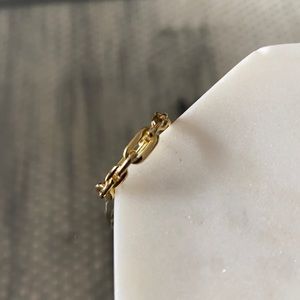 Gorjana gold Parker Link ring - NWOT